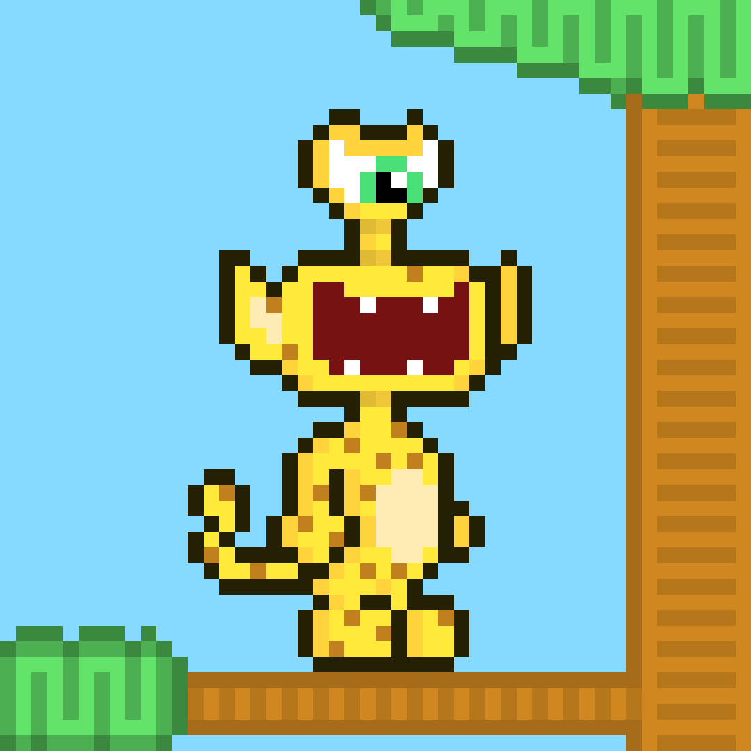 Yellow leopard Gigglon