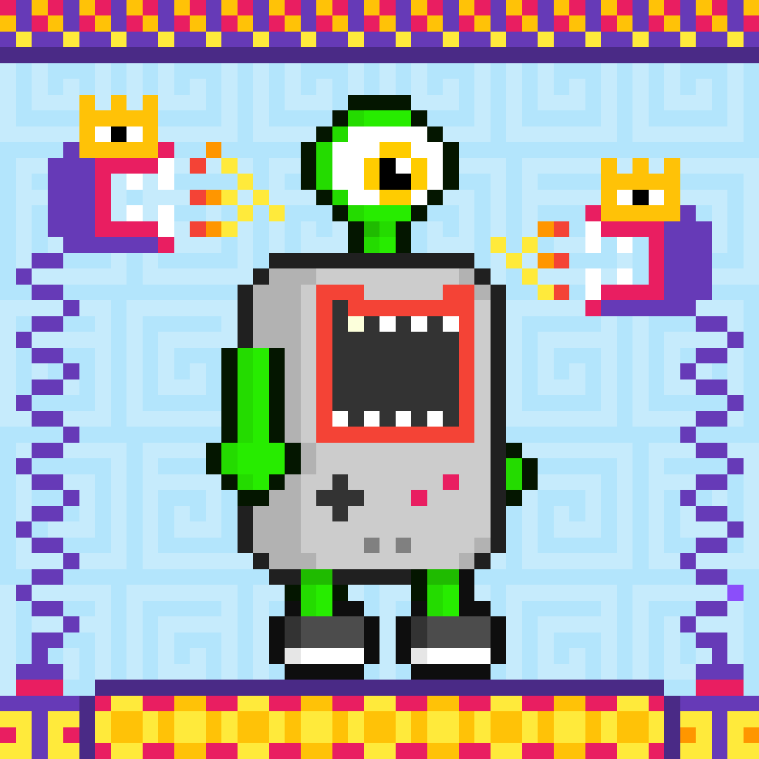 Green Game Boy Gigglon